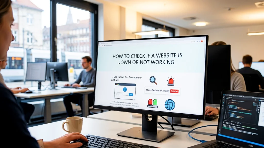 How to Check If a Website Is Down or Not Working